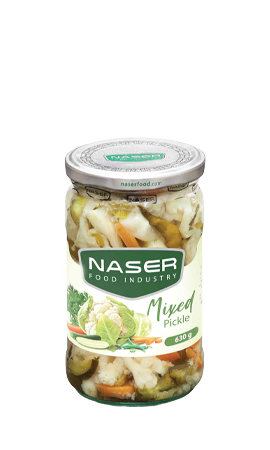 Salty Mixed Pickles – Glass Jar